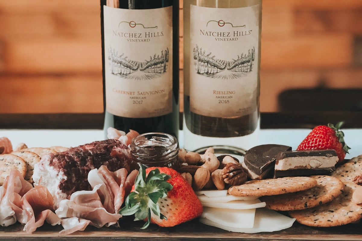 How to Build an Instagram-Worthy Charcuterie Platter with Natchez Hills Winery