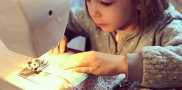 Sewing classes for kids from Elvie Creations